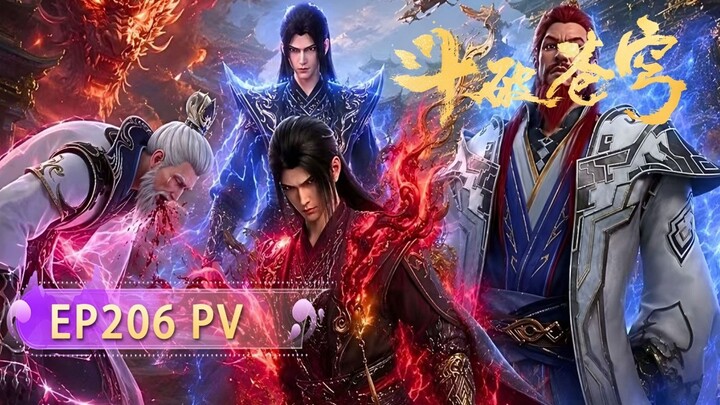 BTTH episode 206 Kemunculan Hun Huzi DOUSHENG ⭐ 7 || Alkemis Tingkat 9 misterius Pill Dari Klan Hun