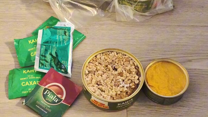 Apocalyptic Wasteland Cuisine: Kazakhstan’s Individual Soldier Ration.