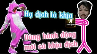 Hạ địch là dùng hành động khịa trong FreeFire | Chú Xám #shorts
