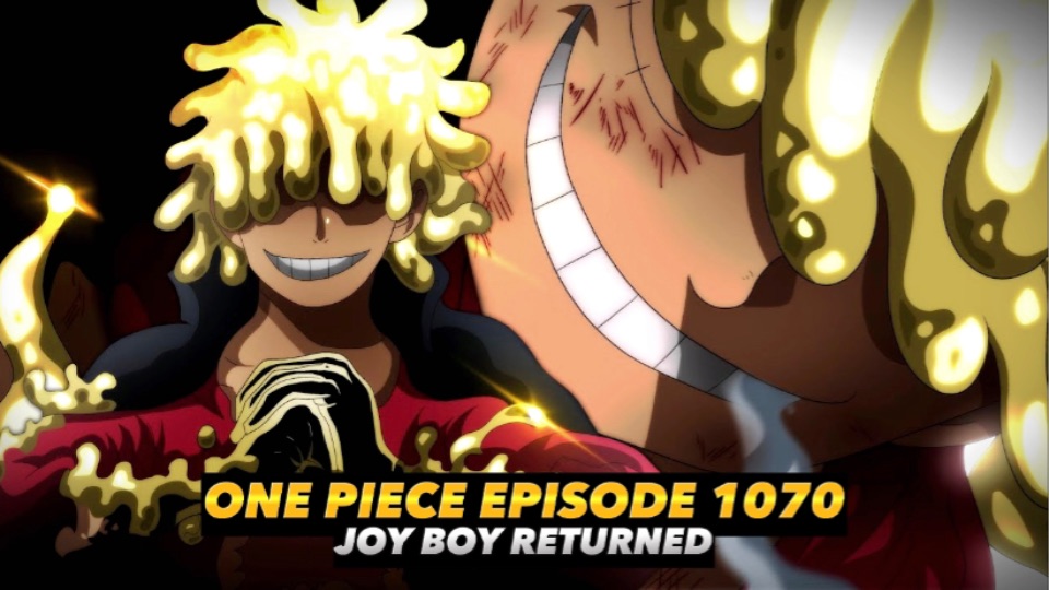 GEAR 5 IS COMING ! : One Piece Episode 1070 