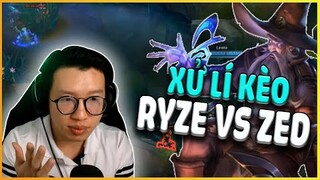 RYZE TOP 1 THÁCH ĐẤU 2017 THỂ HIỆN KINH NGHIỆM KHẮC CHẾ  SÁT THỦ ZED TẬP 5  - WARZONE (LMHT)