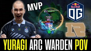 OG.YURAGI Arc Warden playing out of his mind against RNG - RIYADH MASTERS 2022 DOTA 2