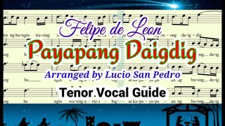 PAYAPANG DAIGDIG_Tenor Vocal Guide