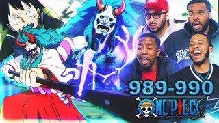 YAMATO KNOCKS OUT ULTI! One Piece Eps 989/990 Reaction