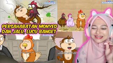 Podtoon Persahabatan monyed dan jalu