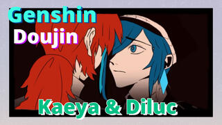 [Genshin,  Doujin]Kaeya & Diluc
