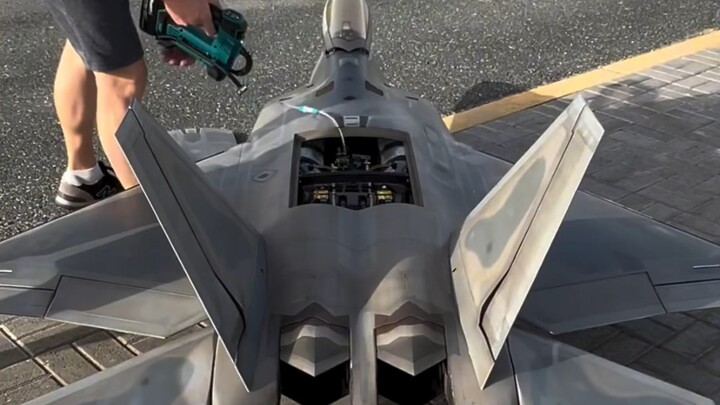 Combat power model takes off spewing flames