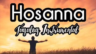 HOSANNA TAGALOG VERSION (INSTRUMENTAL) PIANO COVER WITH LYRICS