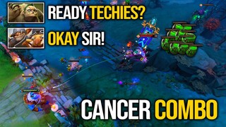 PUDGE + TECHIES = CANCER COMBO EVER | Pudge Official