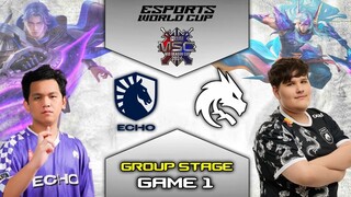 TEAM LIQUID ECHO vs TEAM SPIRIT GAME 1 | MSC 2024 GROUP STAGE