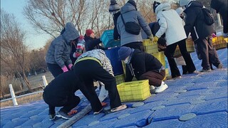 一想到这些听着佛经放生的泥鳅待会要出现在哪就绷不住想笑