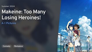 Ep - 1 Make Heroine ga Oosugiru! [SUB INDO]