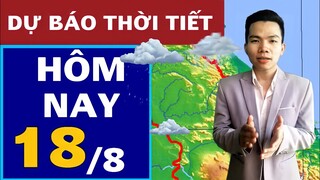 Dự Báo THỜI TIẾT HÔM NAY Mới Nhất Ngày 18/08/2021 | TP.HCM Có Mưa