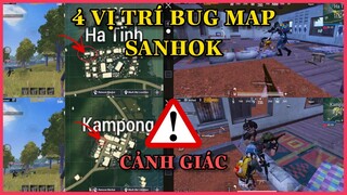 NHỮNG VỊ TRÍ BUG MAP SANHOK | CẢNH GIÁC NẾU KHÔNG MUỐN CHẾT MÀ KHÔNG BIẾT LÝ DO || PUBG MOBILE