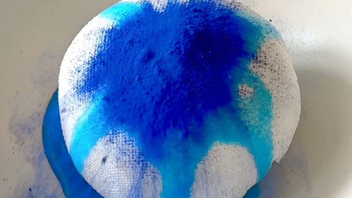 Imersif 💙 Laut Biru Klein yang Fantastis 🌊 Mangkuk Yogurt yang Bisa Dikunyah 🥣