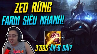 (LMHT) ZED ĐÃ TRỞ THÀNH VỊ TƯỚNG RỪNG FARM NHANH NHẤT GAME BỞI CÚ BUFF QUÁ TAY CỦA RIOT? | iLoda