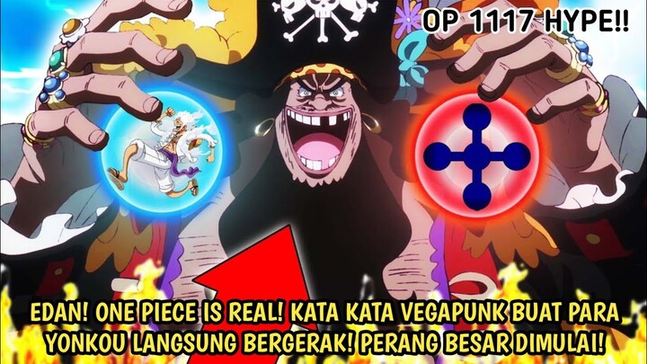 SPOILER OP 1117 DARI EDITOR! EDAN! SEMUA YONKO LNGSNG BERGERAK! RAHASIA LAUGH TALE DIUNGKAP VEGAPUNK