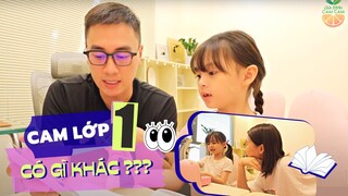 CUỘC SỐNG CÓ GÌ THAY ĐỔI KHI CAM HỌC LỚP 1