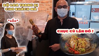 Color Man TÁ HỎA khi thất bộ loa CHỤC TRIỆU bị đem ra trưng dụng làm kệ !!! | Color Man Food