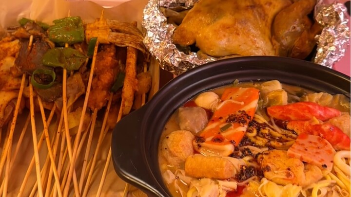 Breakfast: eggs. Lunch: cucumber. Dinner: Eight delivery riders are already on their way to my place