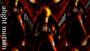 Naruto and kurama