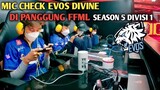 MIC CHECK EVOS DIVINE FFML SEASON 5 DIVISI 1|GARENA FREE FIRE