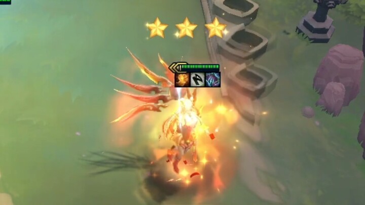 Ngay ngày thi đấu đầu tiên đã xuất hiện tướng 3 sao cấp 5!