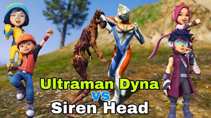 ULTRAMAN DYNA Bertarung 😱MELAWAN SIREN HEAD YANG MENGHANCURKAN KOTA LOS SANTOS😰 GTA 5 INDONESIA