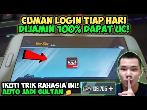 TRIK SULTAN! KLAIM UC GRATIS SETIAP HARI! CARA MENDAPATKAN UC GRATIS PUBGM 2021