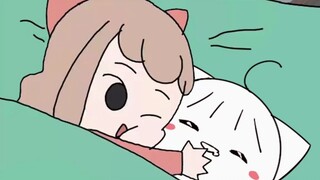 和然一起睡，但是报菜名