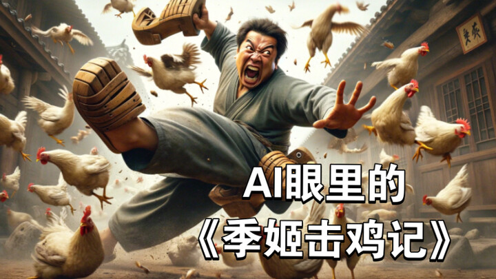 Apa yang akan terjadi ketika karya sastra klasik “Ji Ji Ji Ji Ji” bertemu dengan seni lukis AI? Paka