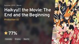 🇯🇵 / HAIKYUU MOVIE 1 : OWARI TO HAJIMARI