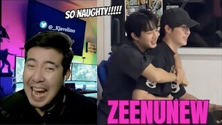 [REACTION] ZeeNuNew being ''UNFILTERED''' |  ZEE PRUK & NUNEW