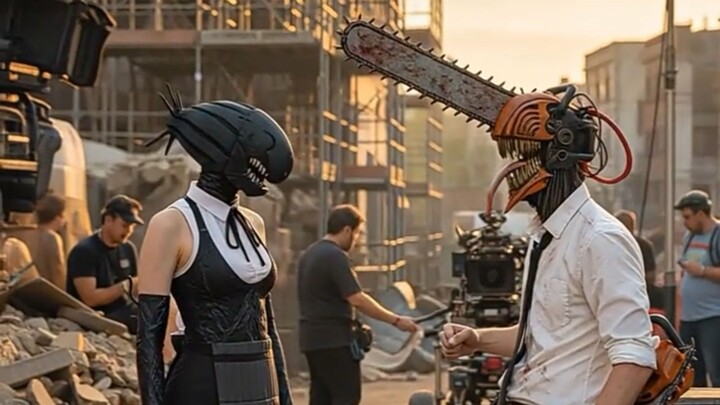 Proses Syuting Chainsaw Man Live Action