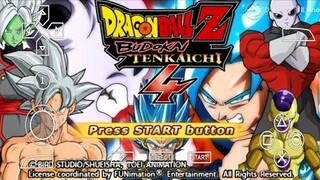 NEW Dragon Ball Z Budokai Tenkaichi 4 BETA X PPSSPP DBZ TTT MOD ISO With Permanent Menu!