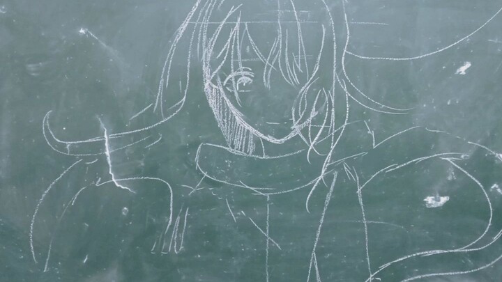 my friend's drawing of rimuru😁