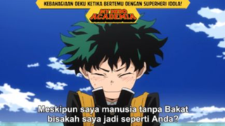 Kebahagiaan Deku Ketika Bertemu All Might, Idolanya!