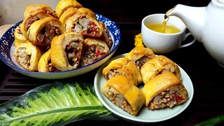 BÁNH CHẢ HÀ NỘI | Cách Làm BÁNH CHẢ Giòn Xốp Thơm Ngon Chuẩn Vị | Góc Bếp Nhỏ