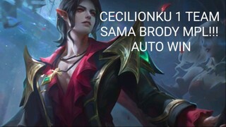 CECILION 1 TEAM SAMA BRODY MPL? AUTO WIN JADI BANTU FULL SUPPORT