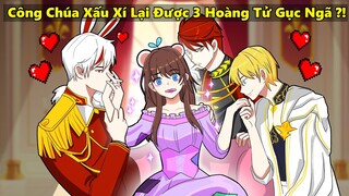 Mèo Simmy Công Chúa Xấu Xí Nhất Lại Khiến 3 Chàng Hoàng Tử Thích Thầm Trong Minecraft