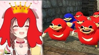 Korone the New Queen of Knuckles Tribe