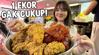 MUKBANG KOREAN FRIED CHICKEN DI KOREA, 1 EKOR GAK CUKUP!!