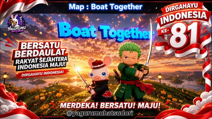 Uchiha Bwa Bwa Dan Zoro | Lomba Dayung Sampan HUT RI ke 81 | Part 3