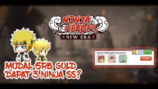 Panen Ninja SS! Tips Semi Spender buat pasti dapet 3 Ninja SS | Ninja Heroes New Era