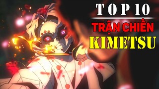 Top 10 Trận Chiến Hay Nhất Trong Anime Lưỡi Gươm Diệt Quỷ