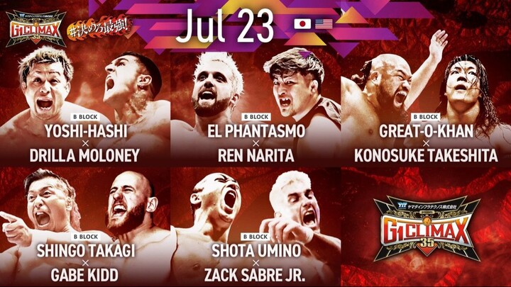 NJPW G1 Climax 35 (Day 4) - 23 July 2025