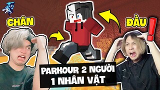 Siro và Kairon PARKOUR MINECRAFT SIÊU KHÓ 2 người điều khiển 1 nhân vật