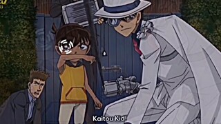 Conan và Kaito Kid là kẻ thù nhưng làm bạn lúc nào không hay :)))