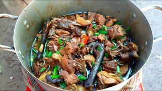 Gà kho lạt || việt miền tây