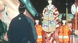 "Classic Japanese "Memoirs of a Geisha" animation from the late Showa period - Beautiful women blend